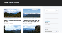 Desktop Screenshot of abrotheroutdoors.com