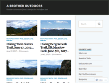 Tablet Screenshot of abrotheroutdoors.com